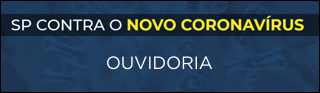 Banner de acesso s informaes do Programa So Paulo contra o novo Coronavrus